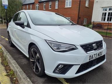 SEAT IBIZA FR SPORT TSI TSI FR SPORT Petrol - White - DA73WDU - 5 Door Hatchback