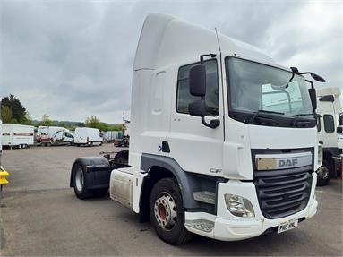 DAF CF400 4X2 SLEEPER EURO 6 TRACTOR UNIT 2 Seats Sleep Cab Air Susp Diesel - WHITE - PN15HNL - 2 Door Tractor Unit