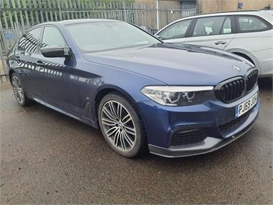 BMW 5 SERIES 530e M Sport 4dr Auto Petrol/Hybrid - BLUE - PJ69JUH - 4 Door Saloon