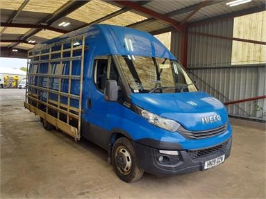 IVECO DAILY 35C14 DIESEL 2.3 Extra High Roof Van 4100L WB Hi-Matic Diesel - PEGASO BLUE - HK19GZN - 5 Door Panel Van