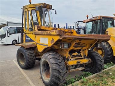 THWAITES 6-TON DUMPER WITH CAB Diesel - YELLOW - TWTD634 - Plant Item