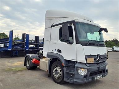 MERCEDES-BENZ ACTROS 1840 4X2 SLEEPER EURO 6 TRACTOR UNIT 2 Seats Sleep Cab Air Susp Diesel - WHITE - BU64KLX - 2 Door Tractor Unit