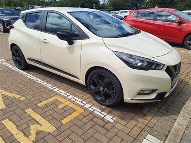 NISSAN MICRA HATCHBACK 1.0 IG-T 92 N-Sport 5dr Petrol - WHITE - DS72OPX - 5 Door Hatchback