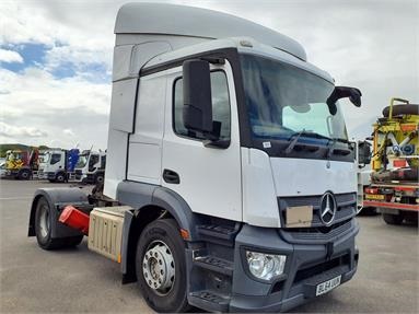 MERCEDES-BENZ ACTROS 1840 4X2 SLEEPER EURO 6 TRACTOR UNIT 2 Seats Sleep Cab Air Susp Diesel - WHITE - BL64UUN - 2 Door Tractor Unit