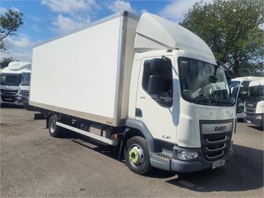 DAF LF180 4X2 DAY EURO 6 GRP BOX 3 Seats GRP Body Day cab Steel Susp 20ft Diesel - WHITE - HY22BUF - 2 Door Box Body