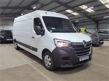 RENAULT MASTER LWB DIESEL FWD LM35dCi 135 Business+ Medium Roof Van Diesel - WHITE - NV72DLD - 5 Door Panel Van