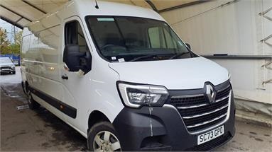RENAULT MASTER LWB DIESEL FWD LM35dCi 135 Business Medium Roof Van Diesel - WHITE - SC73GPO - 5 Door Panel Van