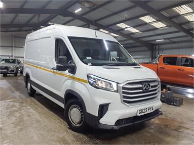 MAXUS DELIVER 9 LWB DIESEL FWD 2.0 D20 150 High Roof Van Diesel - WHITE - GU23PYA - 5 Door Panel Van