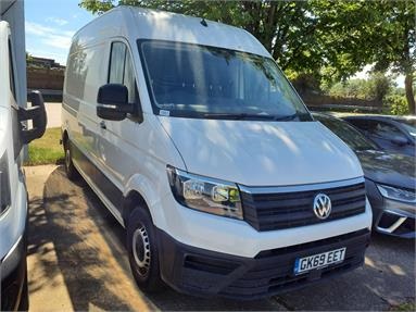 VOLKSWAGEN CRAFTER CR35 MWB DIESEL FWD 2.0 TDI 102PS Startline High Roof Van Diesel - WHITE - GK69EET - 5 Door Panel Van