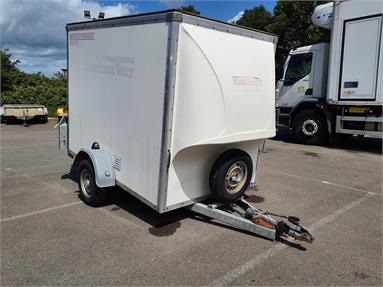 WESSEX GRP BOX TRAILER SINGLE AXLE Not Specified - WHITE - STWRCH470 - Plant Item
