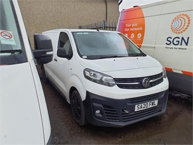 VAUXHALL VIVARO L2 DIESEL 2900 1.5d 100PS Dynamic H1 Van Diesel - WHITE - SA20FWL - 6 Door Panel Van