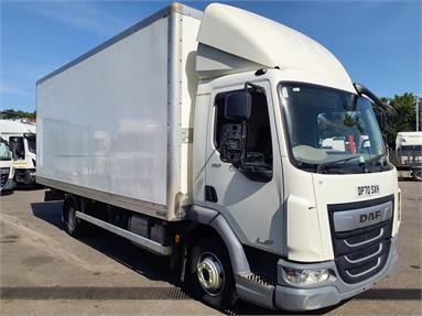 DAF LF180 4X2 DAY EURO 6 GRP BOX 3 Seats GRP Body Day cab Steel Susp 20ft Diesel - WHITE - DP70SXH - 2 Door Box Body