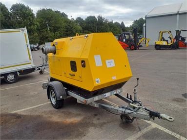 SELWOOD D150R RAPID RESPONSE FLOOD PUMP SINGLE AXLE Diesel - YELLOW - TRA4618 - Plant Item