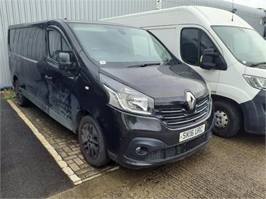 RENAULT TRAFIC LWB DIESEL LL29 ENERGY dCi 140 Sport Van Diesel - BLACK - SK16URC - 5 Door Panel Van