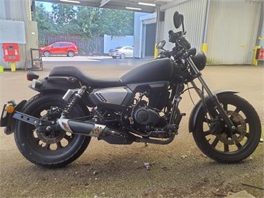 KEEWAY K-LIGHT 125 E5  Petrol - BLACK - CF73NYT - Motorbike