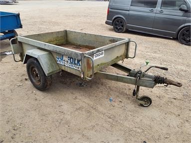 INDESPENSION PLANT TRAILER SINGLE AXLE Not Specified - SILVER - VLS126049 - Plant Item