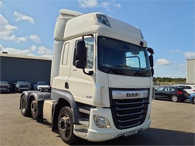 DAF CF480 6X2 SPACECAB EURO 6 TRACTOR UNIT 2 Seats Day cab Air Susp Diesel - WHITE - SJ70GXY - 2 Door Tractor Unit