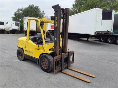 HYSTER H5.00XM FORKLIFT Diesel - YELLOW - A04576D - Plant Item