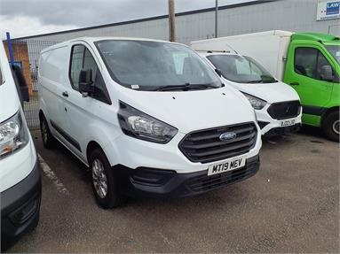 FORD TRANSIT CUSTOM 280 L1 DIESEL FWD 2.0 TDCi 105ps Low Roof Van Diesel - WHITE - MT19MEV - 5 Door Panel Van
