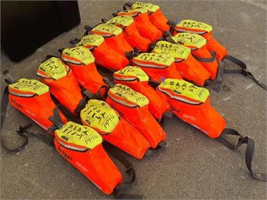 DRAGER PP10 EMERGENCY ESCAPE KITS QUANTITY 17 Not Specified - RED - P115749 - Plant Item