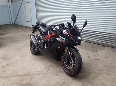 LEXMOTO LXR 125 E MOTORBIKE Petrol - Black - SJ26MKG - Motorbike