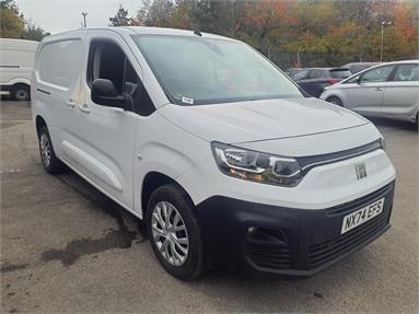 FIAT DOBLO MAXI L2 DIESEL 1.5 BlueHDi 1000kg 100 Van Diesel - WHITE - NX74EFS - 6 Door Panel Van