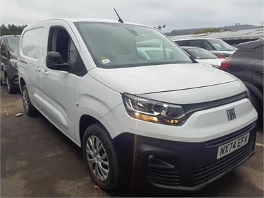 FIAT DOBLO MAXI L2 DIESEL 1.5 BlueHDi 1000kg 100 Van Diesel - WHITE - NX74EFV - 6 Door Panel Van