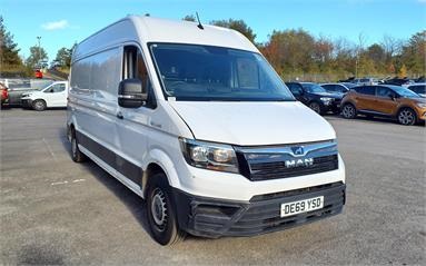 MAN TGE 3 LONG DIESEL 140 High Roof Van Diesel - WHITE - DE69YSD - 5 Door Panel Van