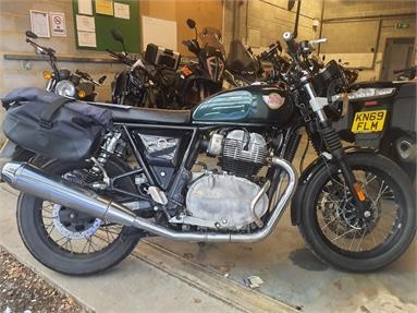 ROYAL ENFIELD INTERCEPTOR INT 650 E5  Petrol - GREEN AND BLACK - WM24XAR - Motorbike