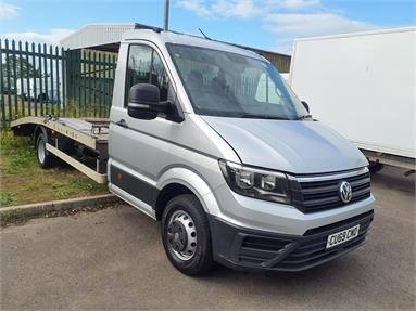 VOLKSWAGEN CRAFTER CR50 STARTLINE TDI RECOVERY TRUCK Diesel - SILVER - CU69CMO - 2 Door Beavertail Body (Vehicle Recovery)