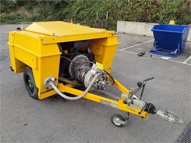 HARBEN 4012 DTW JETTER UNIT SINGLE AXLE Diesel - YELLOW - TW3024279 - Plant Item