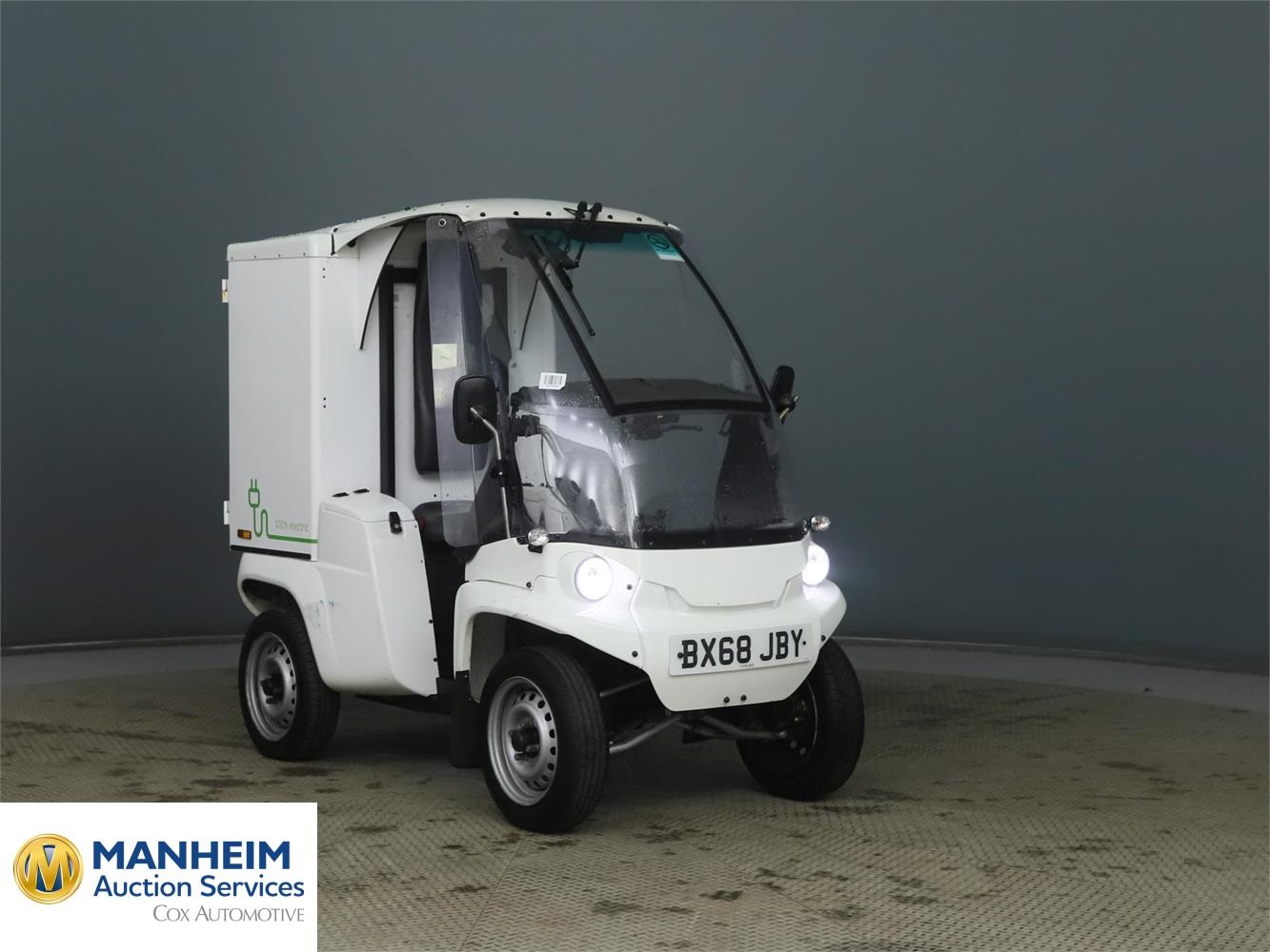 PAXSTER
DELIVERY ELECTRIC
BOX VEHICLE 1 Seat