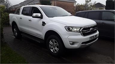 FORD RANGER DIESEL Pick Up Double Cab Limited 1 2.0 EcoBlue 213 Diesel - White - YS70JVR - 4 Door Pick Up Body