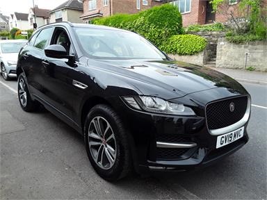 JAGUAR F-PACE DIESEL ESTATE 2.0d [163] R-Sport 5dr Diesel - BLACK - GV19MVC - 5 Door Estate