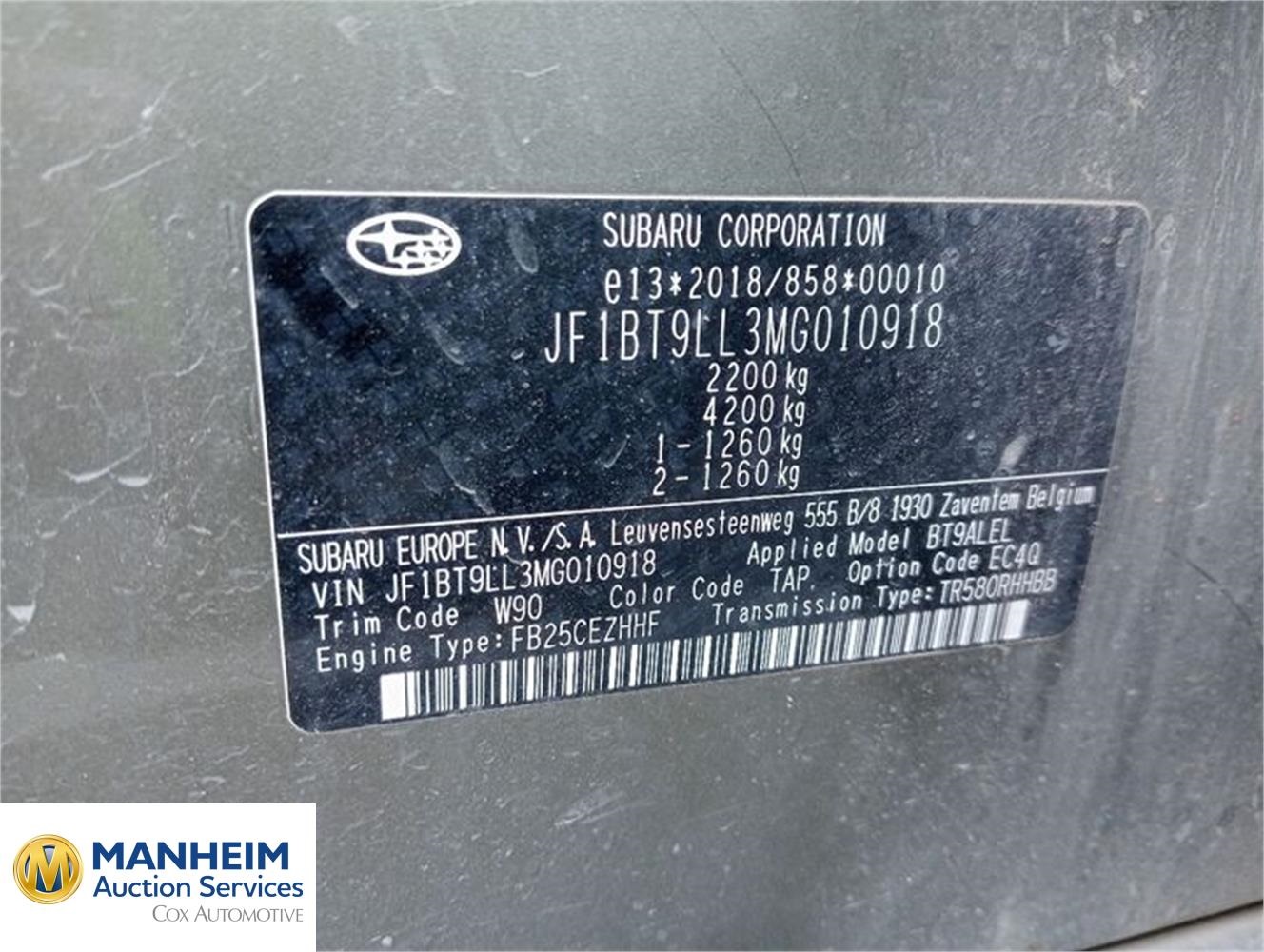 Foto Subaru OUTBACK 15