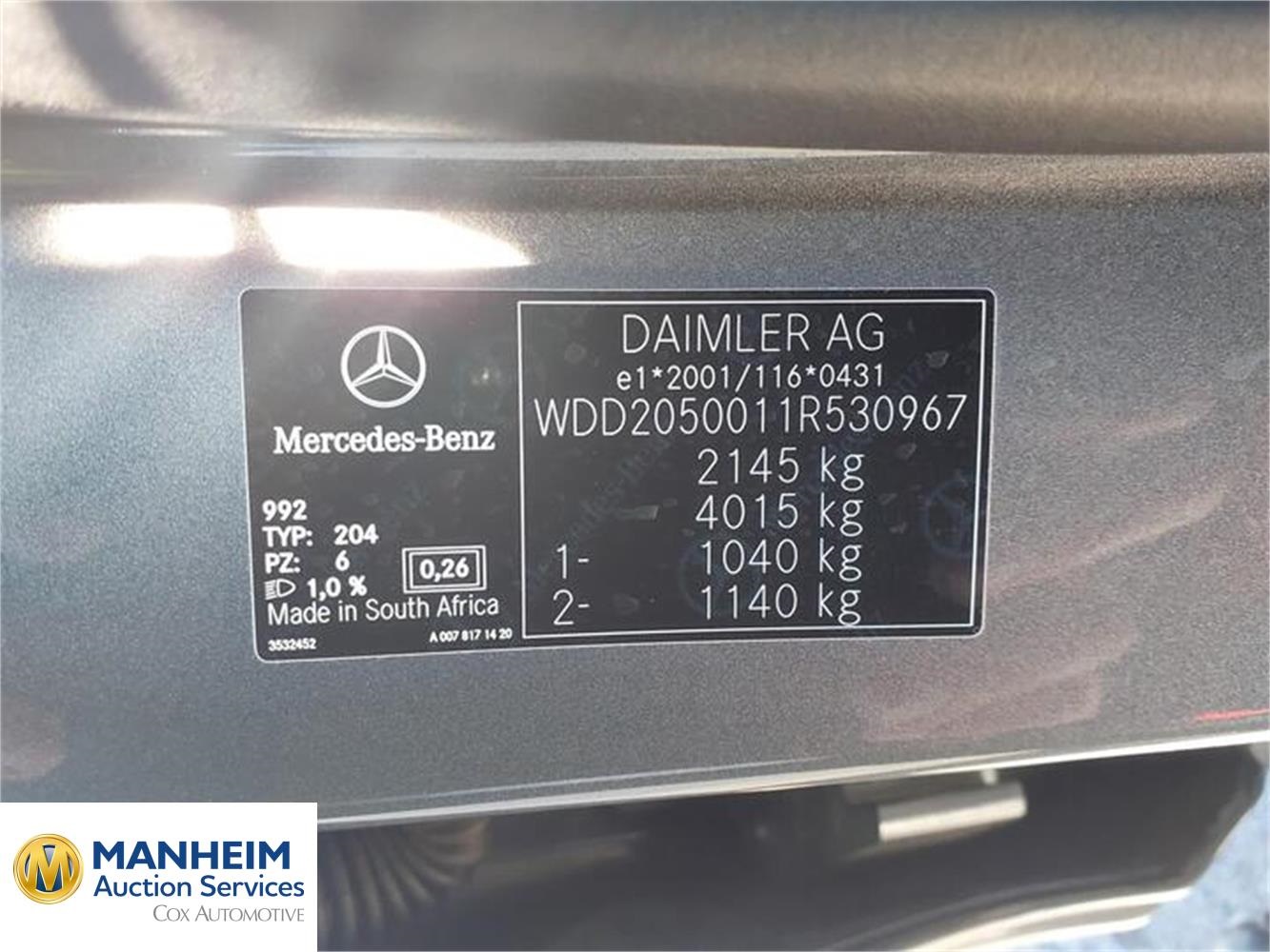 Foto Mercedes Benz Clase C 20