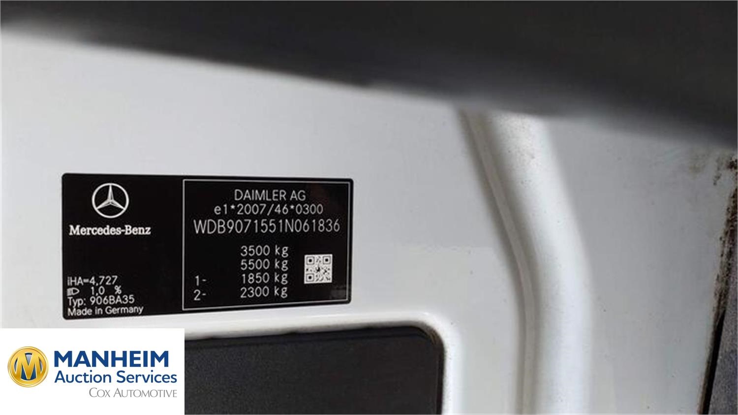 Foto Mercedes Benz SPRINTER 18