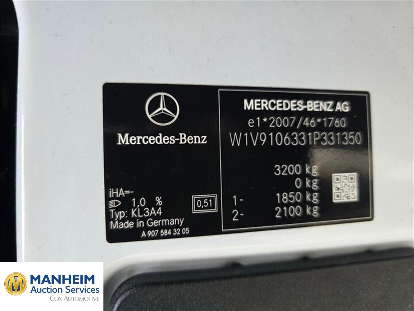 Foto Mercedes Benz SPRINTER 54